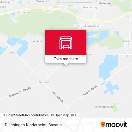 Dischingen Kinderheim map