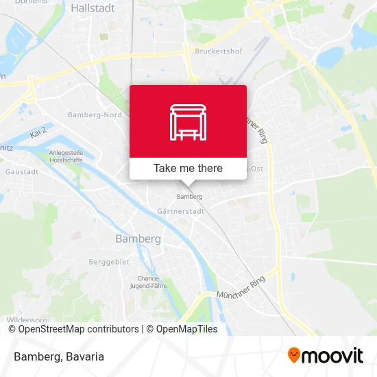 Bamberg map