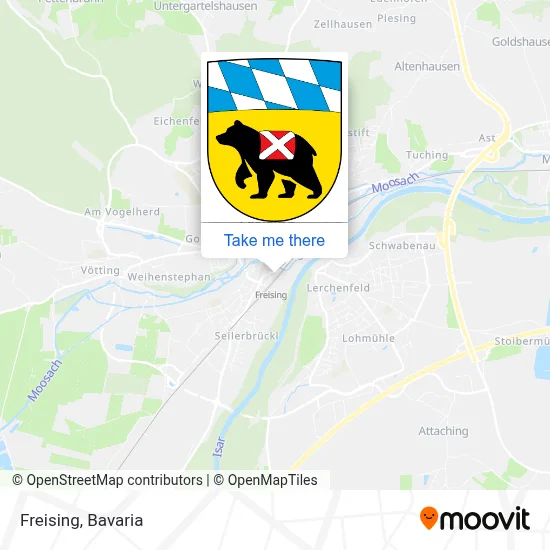 Freising map