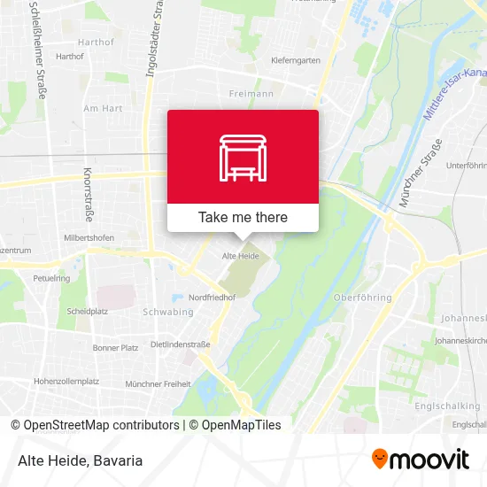 Alte Heide map
