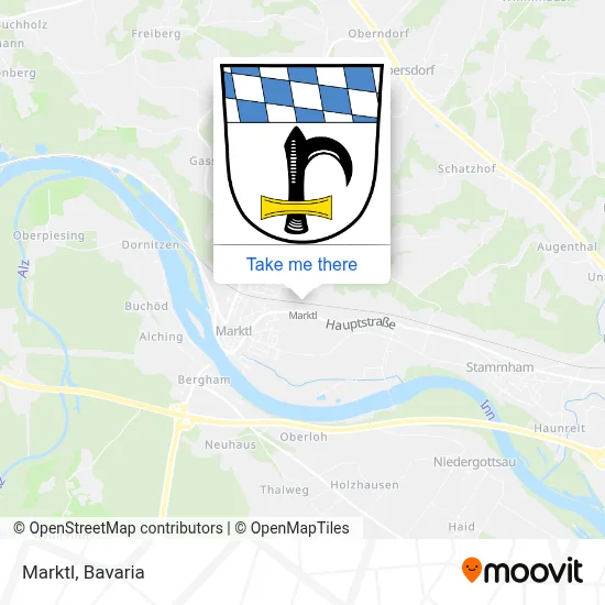 Marktl map