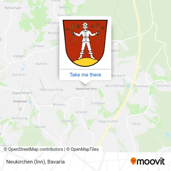 Neukirchen (Inn) map