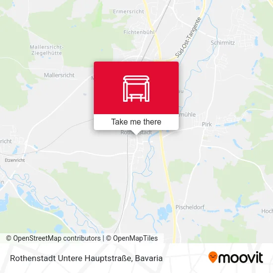 Карта Rothenstadt Untere Hauptstraße