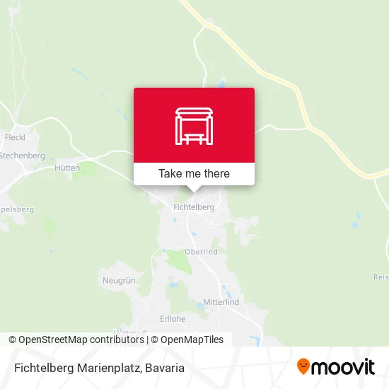 Карта Fichtelberg Marienplatz