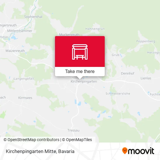 Карта Kirchenpingarten Mitte