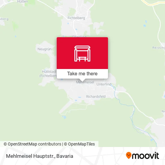 Карта Mehlmeisel Hauptstr.