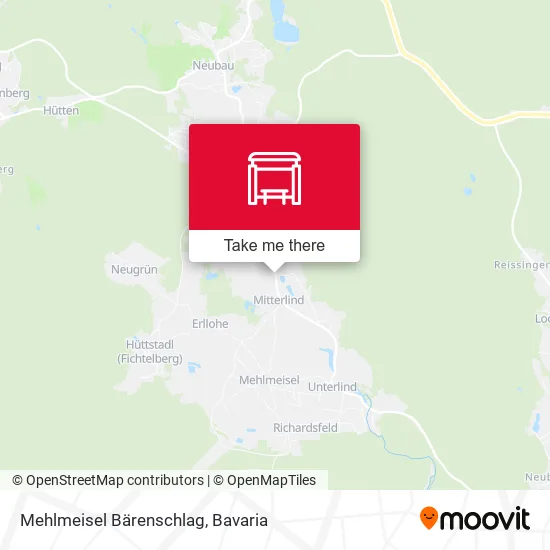 Карта Mehlmeisel Bärenschlag