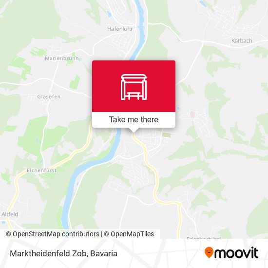 Marktheidenfeld Zob map