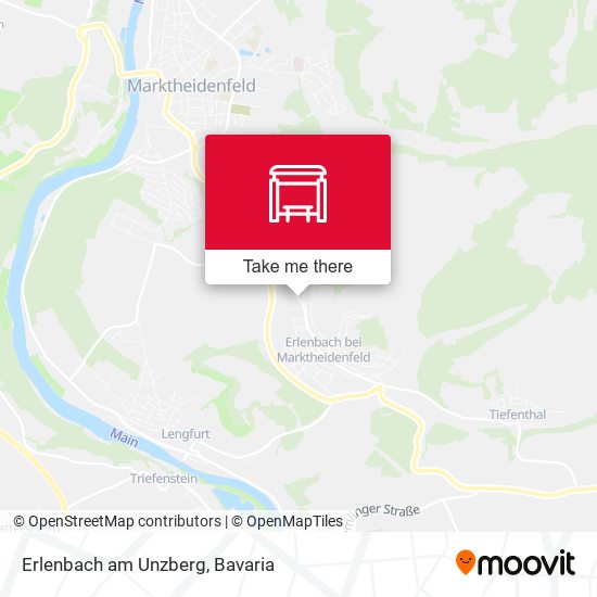 Карта Erlenbach am Unzberg