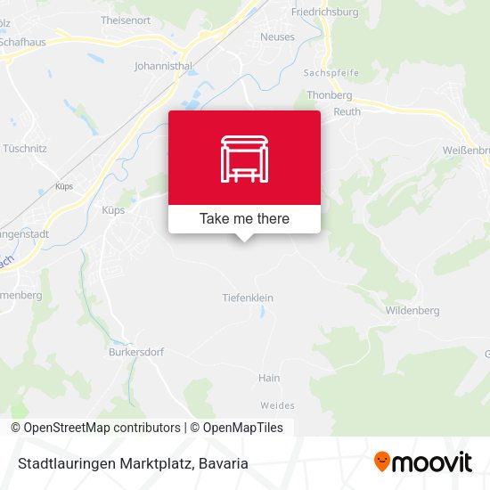 Stadtlauringen Marktplatz map