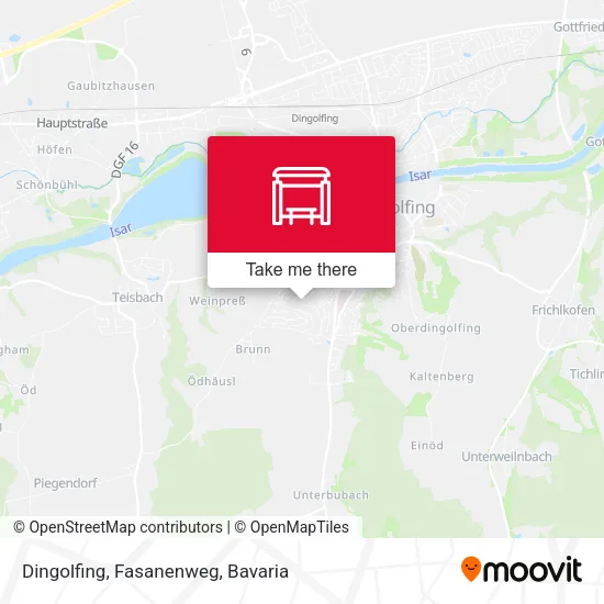 Карта Dingolfing, Fasanenweg