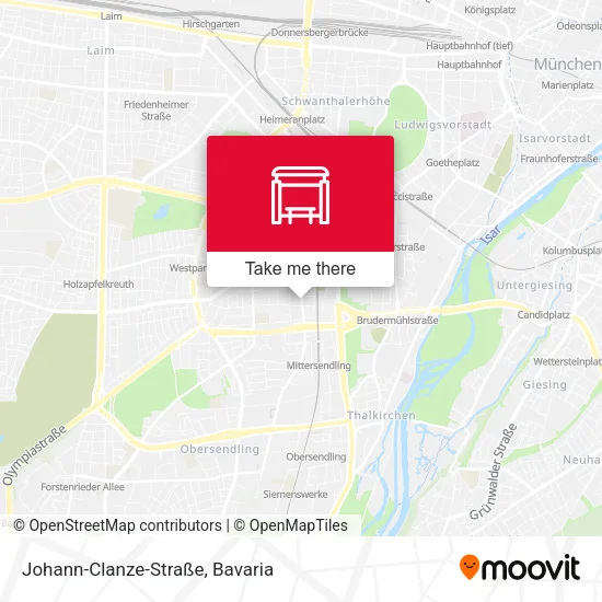 Карта Johann-Clanze-Straße
