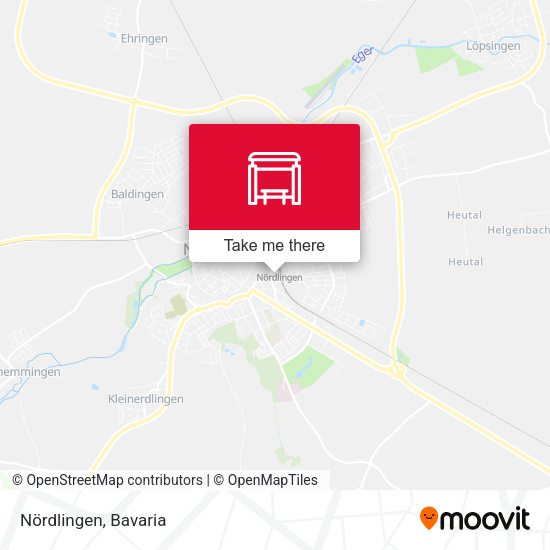 Карта Nördlingen