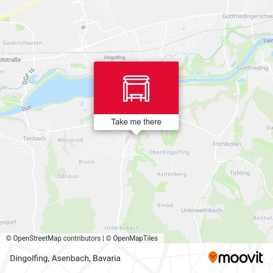 Карта Dingolfing, Asenbach