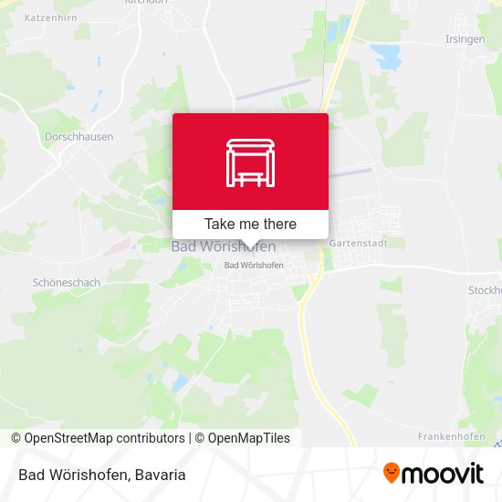 Карта Bad Wörishofen