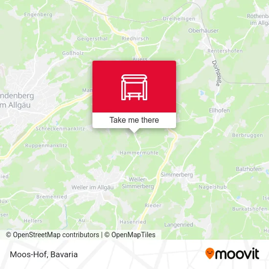 Карта Moos-Hof