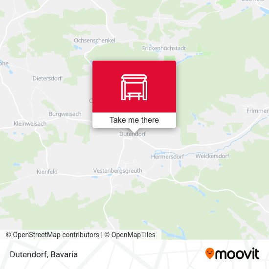 Карта Dutendorf