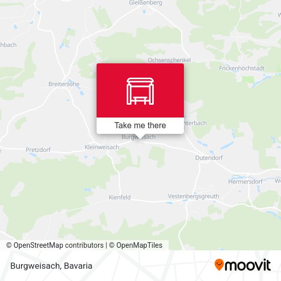 Карта Burgweisach