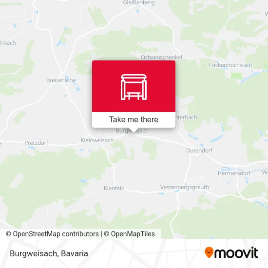 Карта Burgweisach