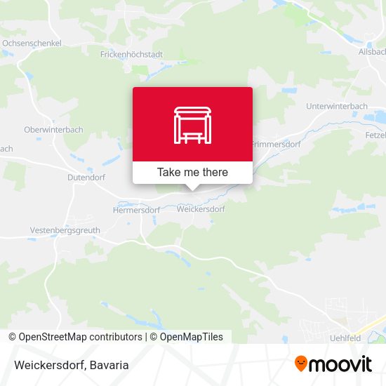 Карта Weickersdorf