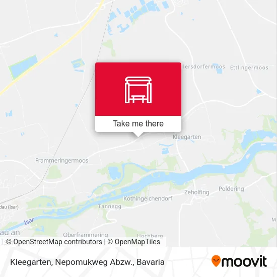 Карта Kleegarten, Nepomukweg Abzw.