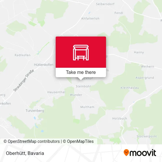 Карта Oberhütt