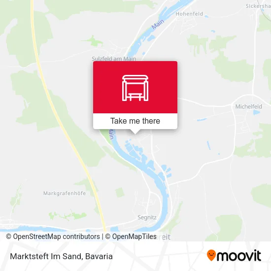 Карта Marktsteft Im Sand