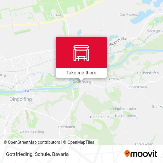 Карта Gottfrieding, Schule