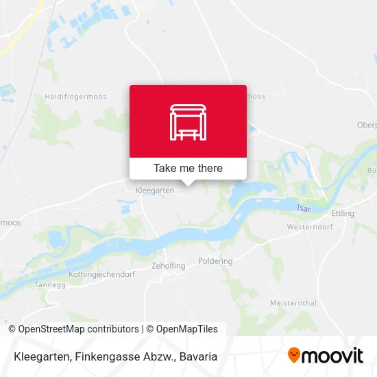 Карта Kleegarten, Finkengasse Abzw.
