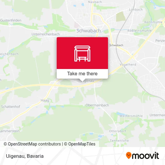 Карта Uigenau