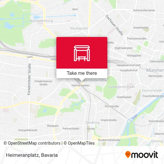 Heimeranplatz map