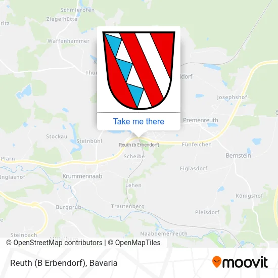 Reuth (B Erbendorf) map