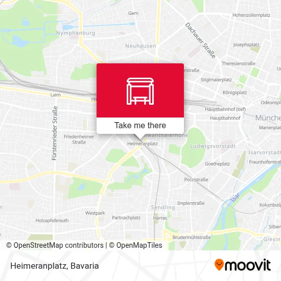 Heimeranplatz map