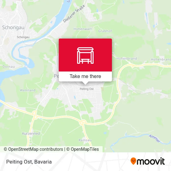 Карта Peiting Ost