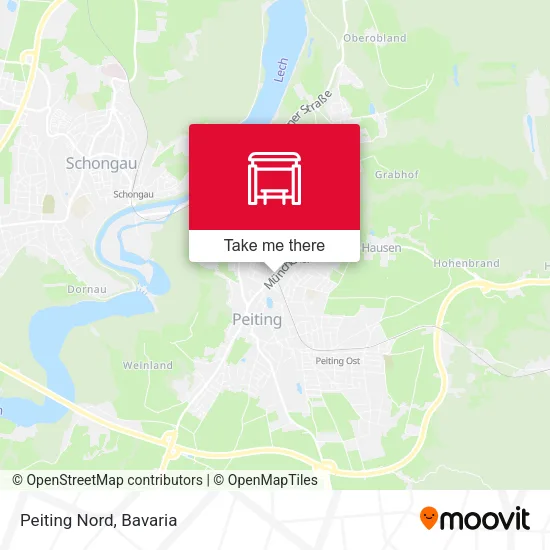 Карта Peiting Nord