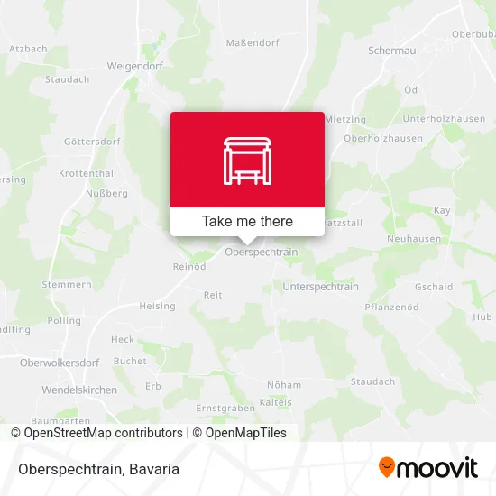 Карта Oberspechtrain