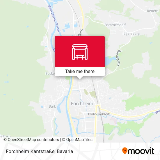 Карта Forchheim Kantstraße