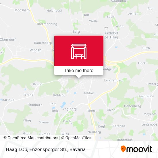 Карта Haag I.Ob, Enzensperger Str.