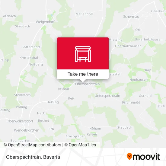 Карта Oberspechtrain