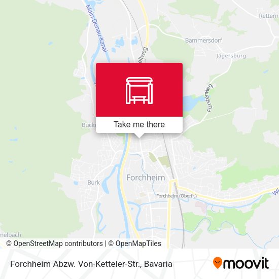 Карта Forchheim Abzw. Von-Ketteler-Str.