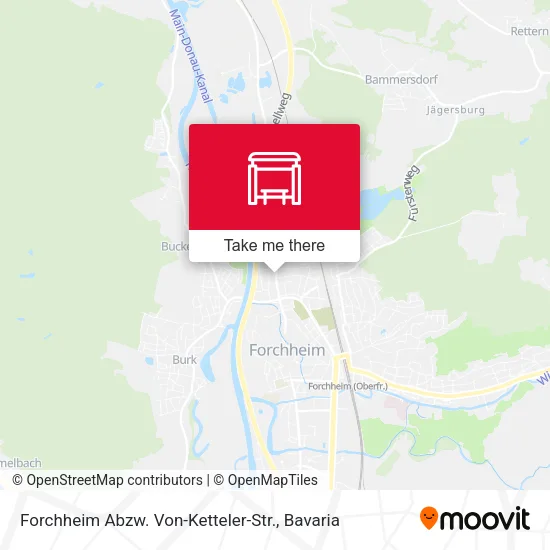 Карта Forchheim Abzw. Von-Ketteler-Str.