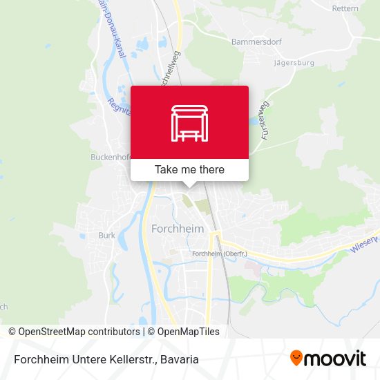 Карта Forchheim Untere Kellerstr.