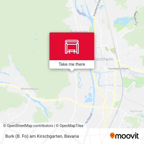 Карта Burk (B. Fo) am Kirschgarten