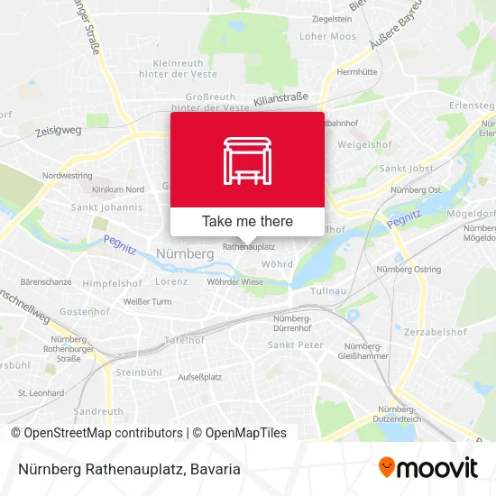 Карта Nürnberg Rathenauplatz