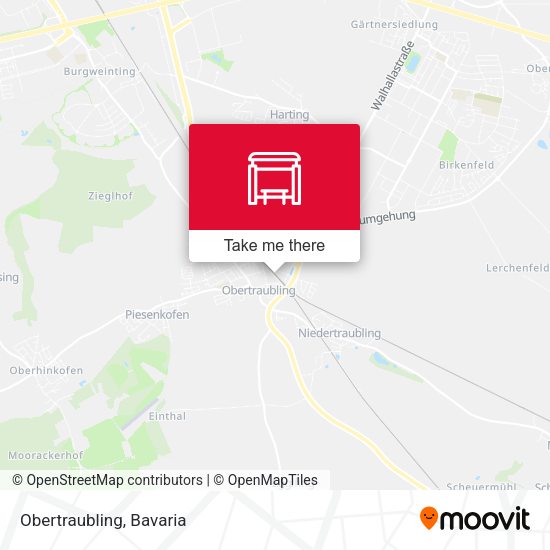 Карта Obertraubling