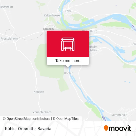 Карта Köhler Ortsmitte