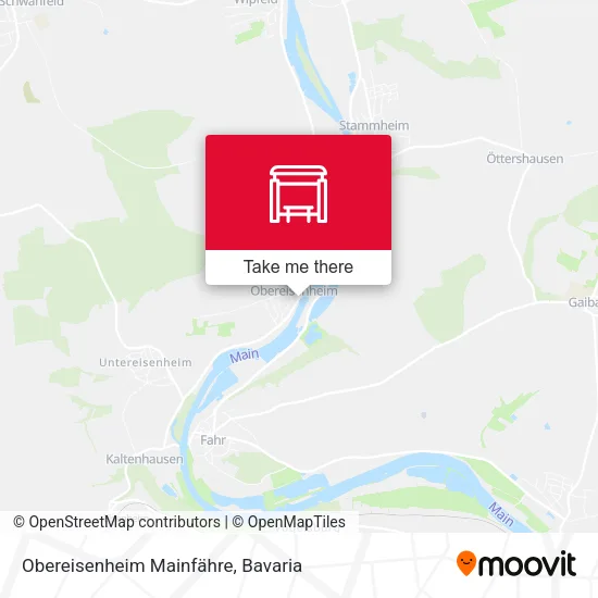 Карта Obereisenheim Mainfähre