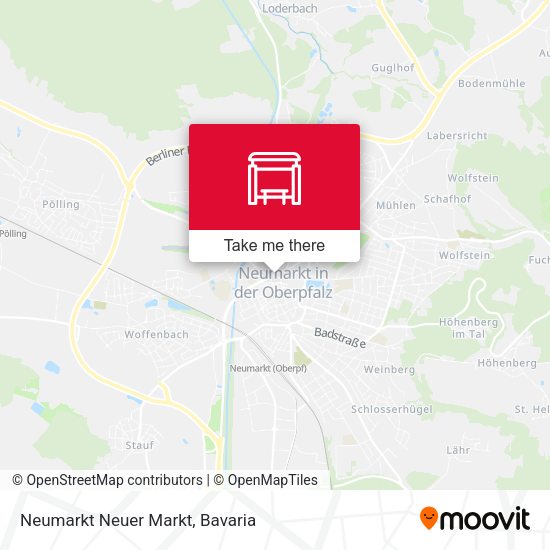 Карта Neumarkt Neuer Markt