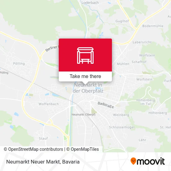 Карта Neumarkt Neuer Markt