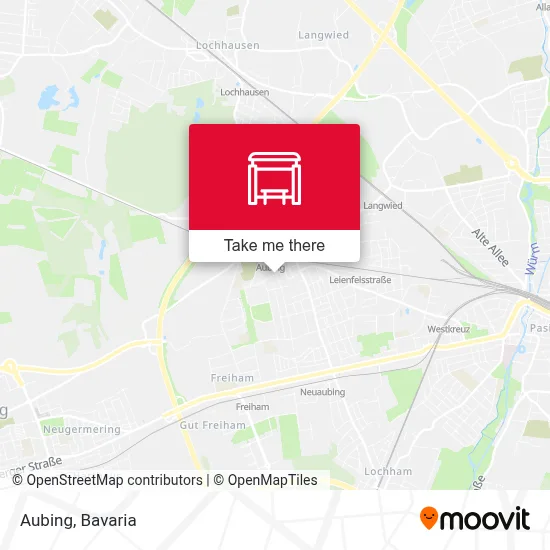 Aubing map